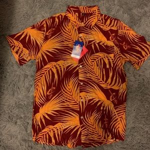 Cleveland Cavaliers NBA Mens Hawaiian Button Up